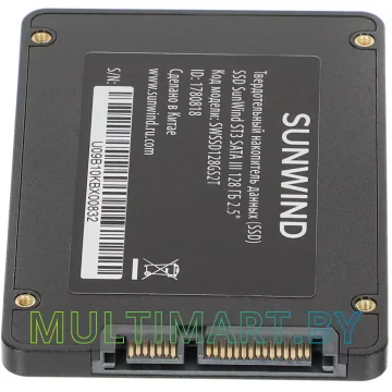 SSD диск SunWind ST3 128GB (SWSSD128GS2T) картинка 5